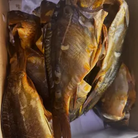 Карп холодного копчения (потрашеный)